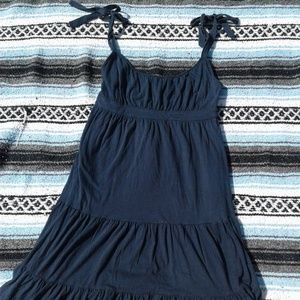 AE Navy Tiered Dress